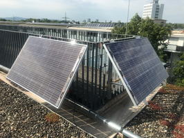 Balkonkraftwerk Photovoltaik (PV) Balkonkraftwerk Photovoltaik (PV) Platten